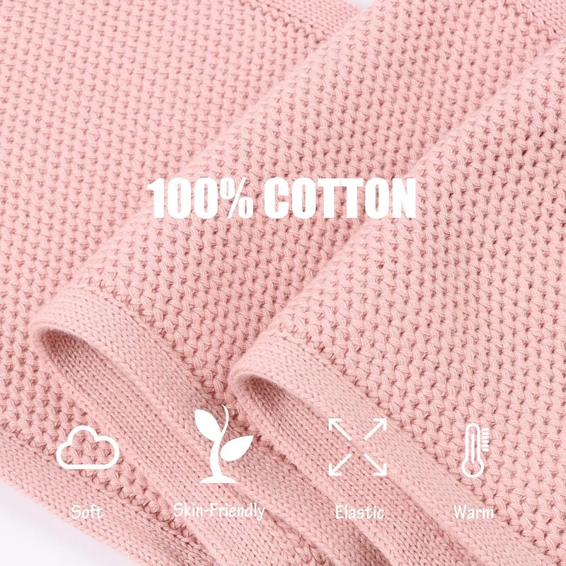 Pesaat Kids Winter Infinity Scarf Knit Toddler Boy Girls Scarves Cotton Outdoor Neck Warmer for Children 3-15 Years - Image 4
